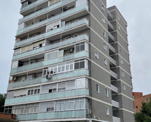 Aislamiento térmico Calle Jaén, 12. Fuenlabrada (Madrid)